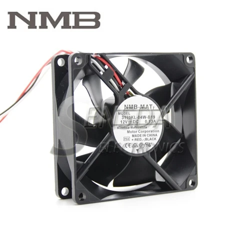 For NMB 3110KL-04W-B19 P54 12V 0.13A 80X80X25 mm 8cm 80mm server cooling fan 8025