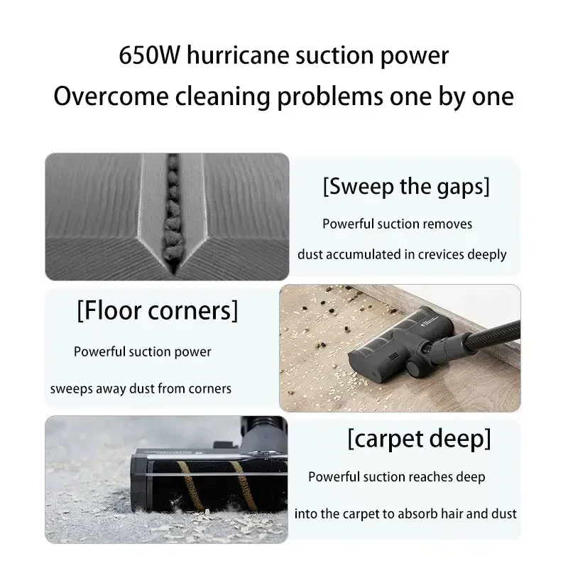 Dreame V16S V12S V11 V12 T10 T20 T30 T20pro T30NEO V16 V12pro Roller Brush With Green LED Dust Soft Velvet Floor Brush Head