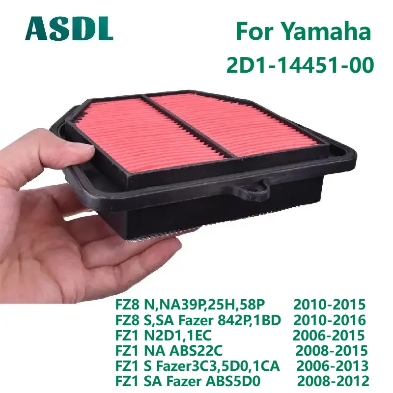 

4917 Motorcycle Air filter Cleaner for Yamaha FZ8 N NA39P 2010-2015 FZ8 S SA Fazer FZ1 N2D1 2006-2015 FZ1S Fazer FZ1SA 2008-2012