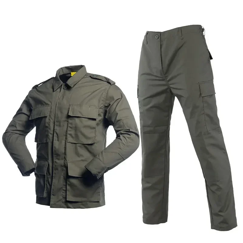 2025 Tactical BDU Tiger Spot Camouflage Shirts Pants Set Outdoor Expansion Training Suit MC Tactical CP Camouflage Uniforms