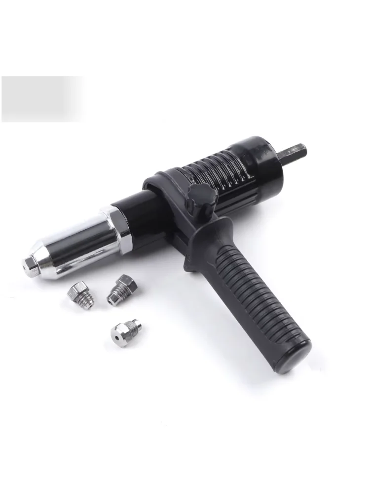 Quick & Easy Rivet Pulling Drill Bit Adapter with Hex Shaft Professional Rivet Gun Adapter,2.4/3.2/4.0/4.8mm,Cordless Rivet Gun