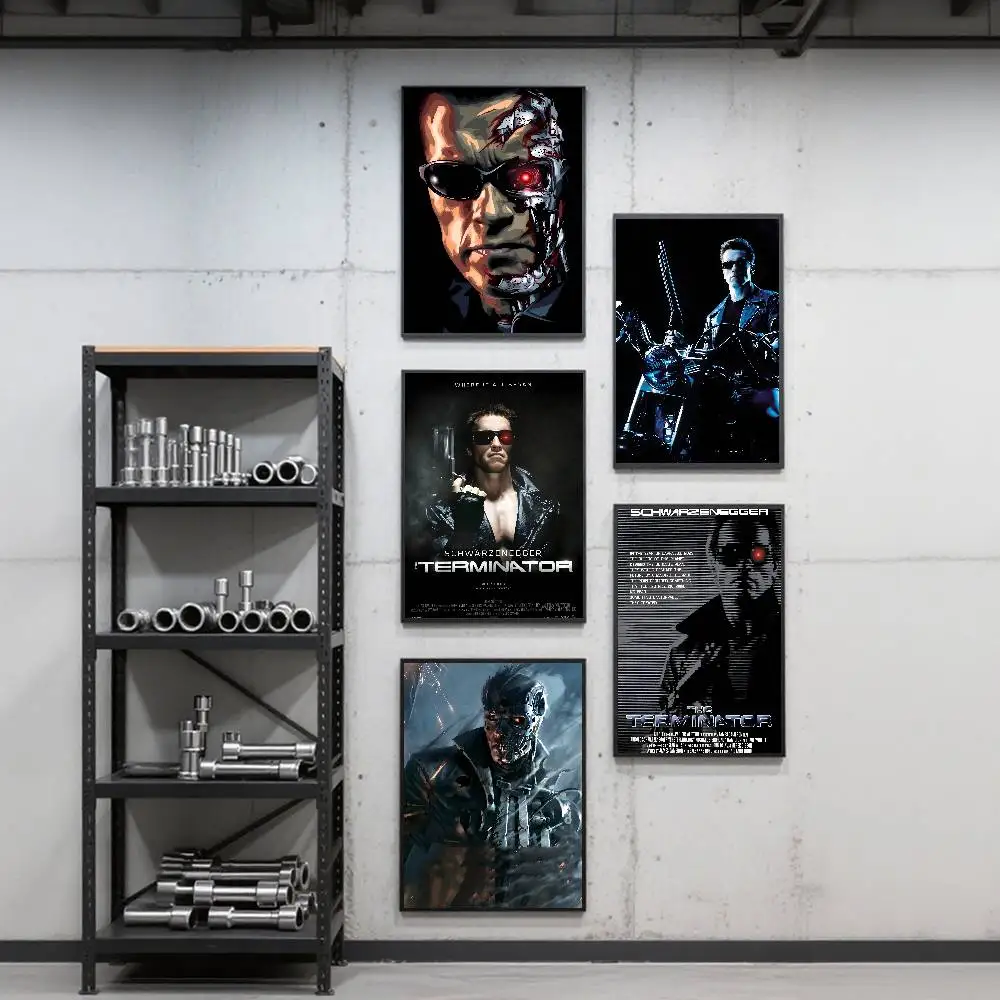 The Terminator Science fiction Movie Poster Art Print Anime Style Home Decor Ideal Gift Perfect Room Decor