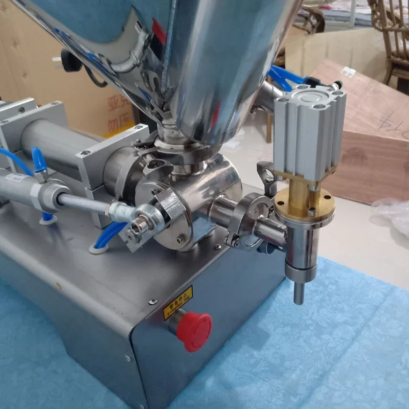 Heating Stirring Filling Machine With Mixing Hopper Heater Chocolates Handmade Soap Filler