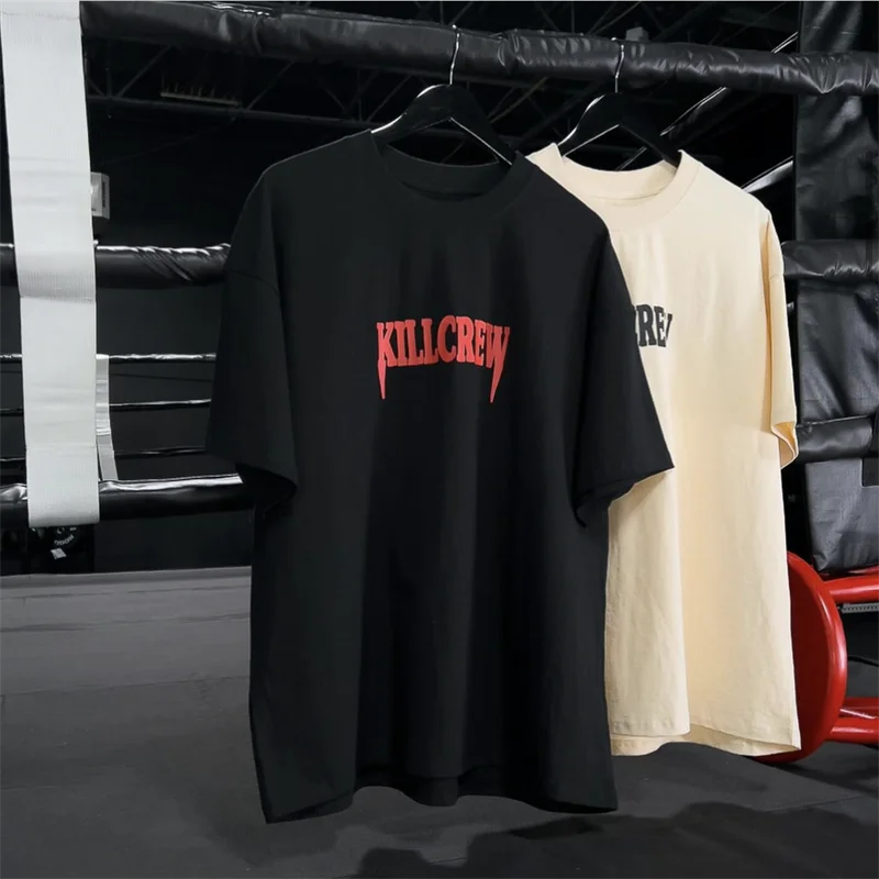 男性用の伸縮性のある十分なスポーツウェア,ランニング,Tシャツ,スポーツ,ジム,運動,綿100%,夏,2024