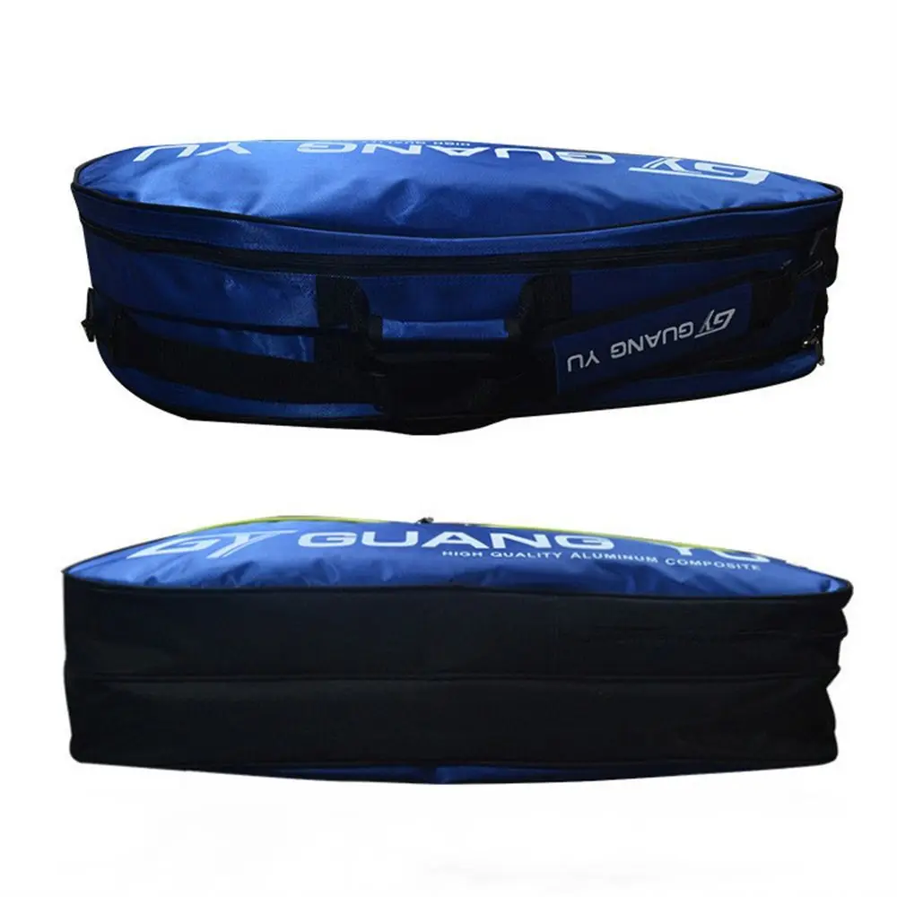 Big Capacity Badminton Racket Bag Single Shoulder 4 To 6 Racquet Tennis Racket Bag Double Handle Waterproof Shuttlecock Bag