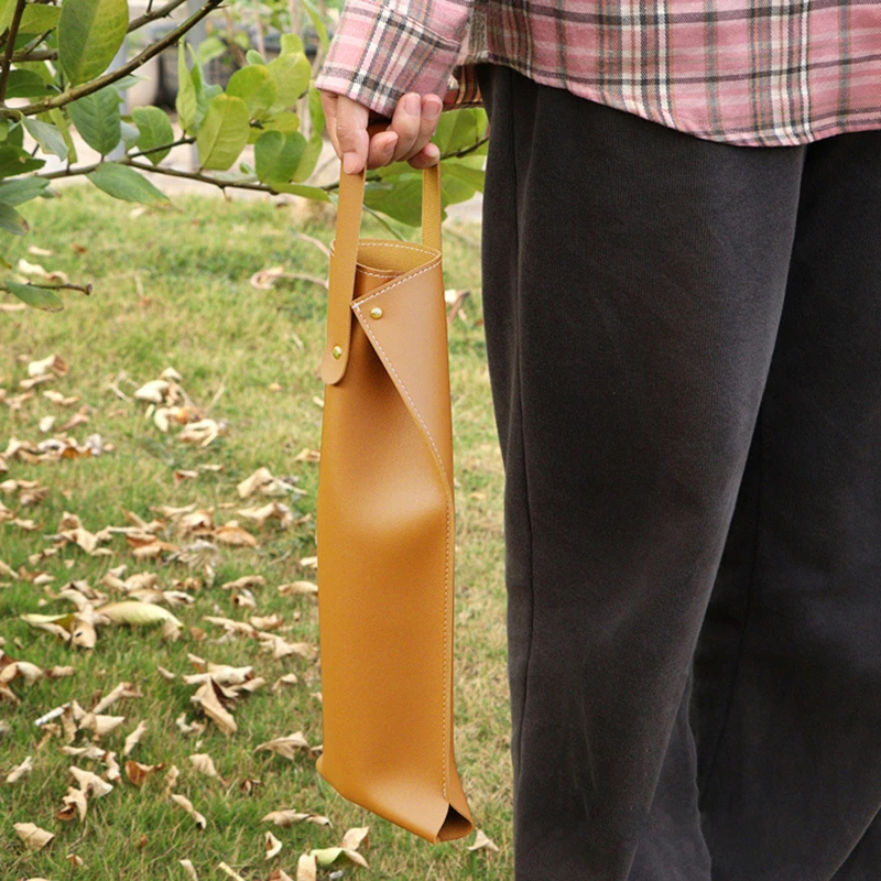 Sac d'emballage de vin en faux cuir, fourre-tout, sac de protection pour bouteille de vin Electrolux mn, sac de champagne avec poignée pour la fête