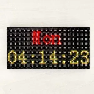 P4 Modul Pemasangan Permukaan Penuh Warna Ruang Konferensi Dalam Ruangan Layar Elektronik Tampilan LED Dinding Video RGB Panel LED 256*128mm 8 layar dinding led penjualan terbaik - №