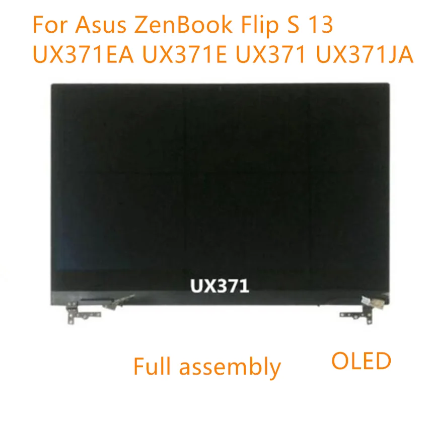 

ORIGINAL Replacement 13.3"4K OLED LCD LED Touch Screen Full Assembly For Asus ZenBook Flip S 13 UX371EA UX371 UX371JA GREY