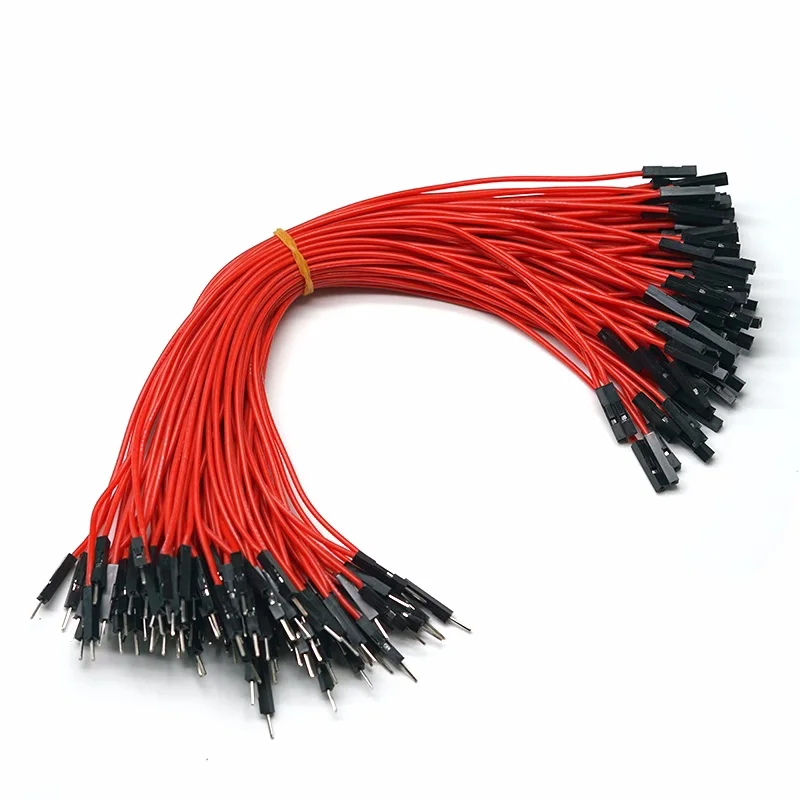 20PCS 1Pin Dupont Jumper Wire Line  2.54mm Male Female Electronic Cable For Arduino DIY Red Yellow Green Yellow Blue Black