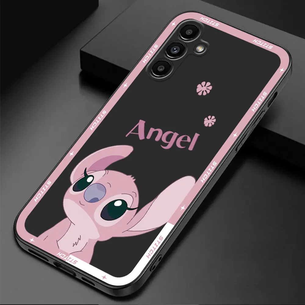 Case for Samsung Galaxy A40 A02s A30 A02 A70 A03s A71 A05 A05s A20e A01 A41 A04s A31 A04 A10 A10s Cartoon Disney Stitch Cover