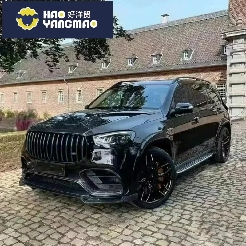 Suitable for Luxury-Grade FORBenz GLS 63 AMGX167 LDType Body Kit Carbon Fiber Bumper, Front Lip, Rear Diffuser, Spoiler