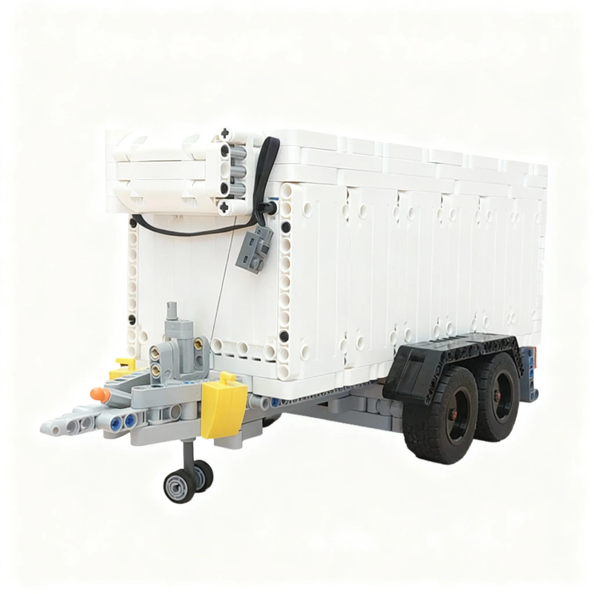 866pcs MOC Refrigerated Cartrailer Technical Model Building Blocks Construction Toy Christmas Gift Idea DIY Kids Birthday Brick