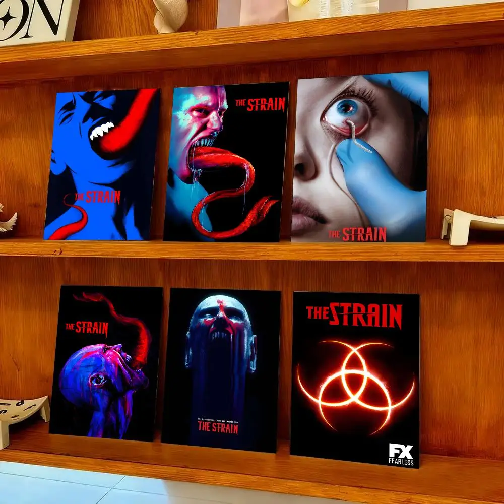 The Strain Poster HD Art Sticky Wall Waterproof Paper Print Living Room Bedroom Bar Cafe Art Painting Decoration Ideal Gift