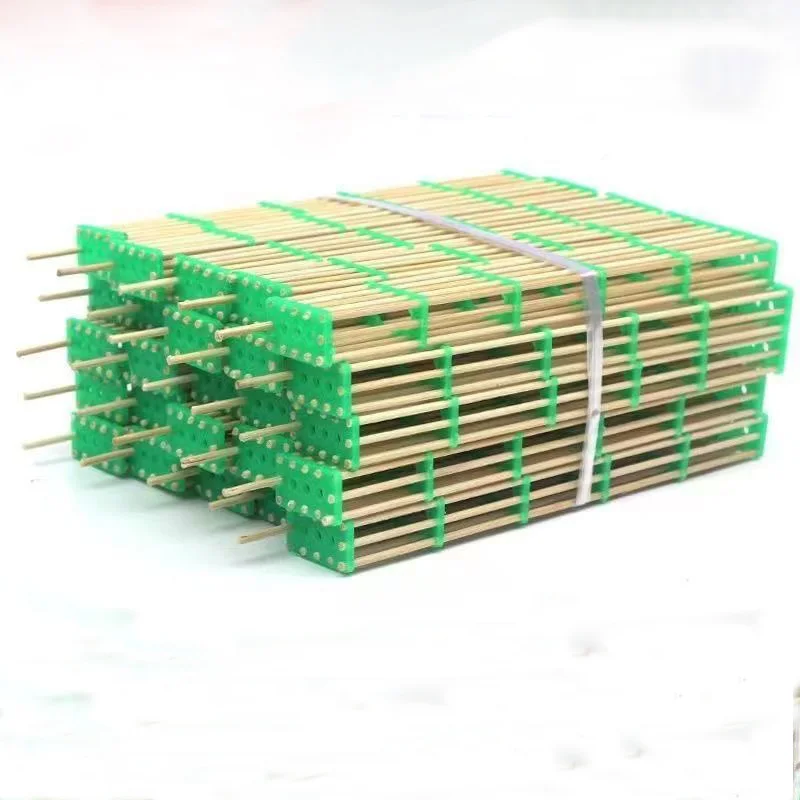 20 Pcs Bee Isolation Transport Cage Bamboo Bee Hive Beekeeping Queen Bee Cage Apiculture Tools Bees Equipment