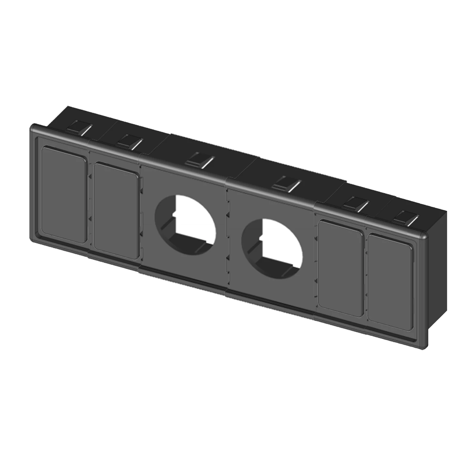 CXT-ABS Dashboard for Carling ARB Rocker Switch & 12V Power Socket Customizable
