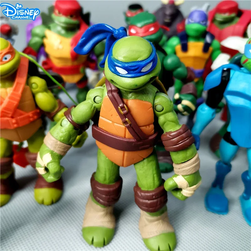 

Disney Animation Teenagess Mutantt Ninjaa Turtles Children Toy Doll Joints Movable Action Figure Table Ornaments for Kids Gift