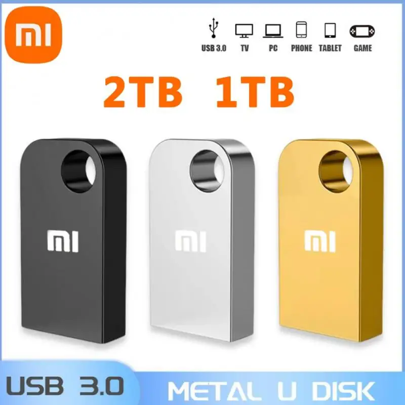 2023 Xiaomi Original U Disk Flash Drive High-Speed SSD USB 3.1 Pen Drive Key OTG High Speed 1TB 2TB Mini Laptop o dużej pojemności