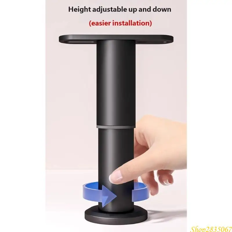 Professional Tool Easy Installation Adjustable Furniture Support Base Cold Rolled Steel Column for Multiple Surfaces 831F