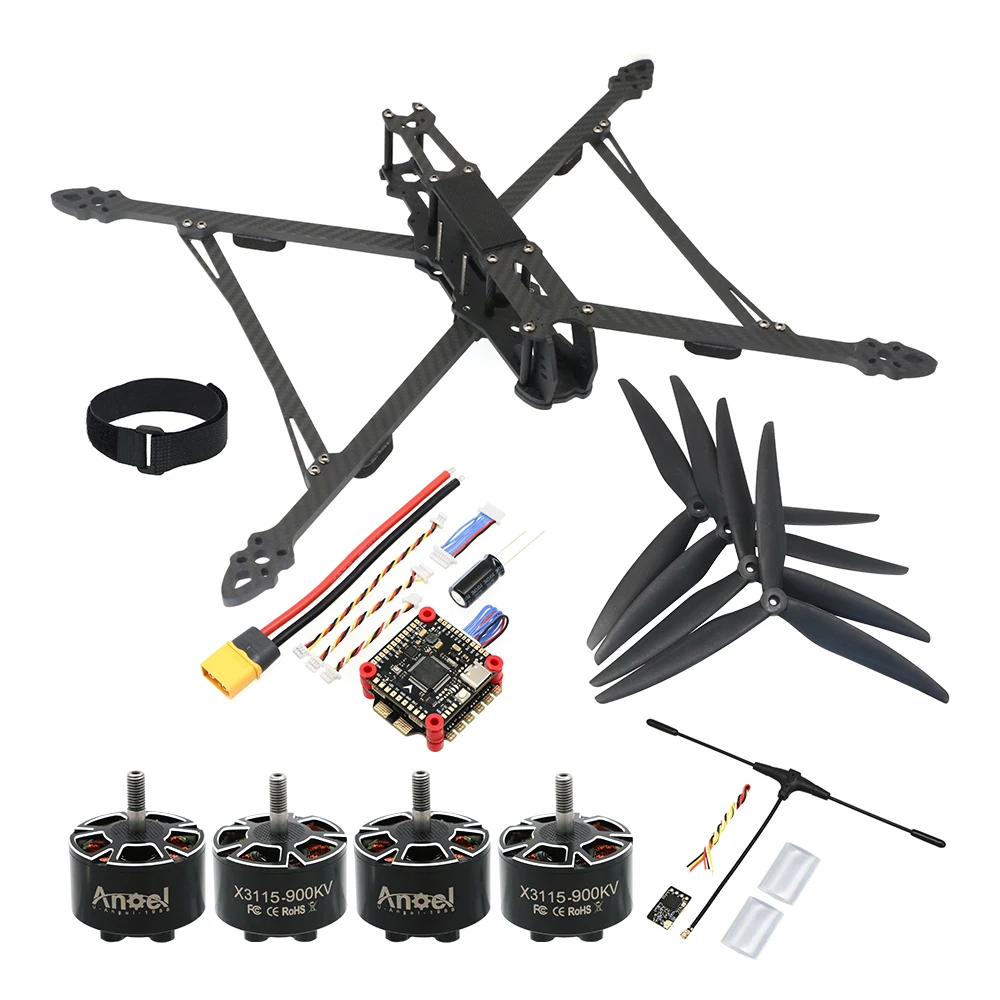 Mark4 Mark 4 V2 10inch 427mm Carbon Fiber Drone Frame Kit X3115 3115 KV900 Brushless Motor F4V3S 60A Stack For RC FPV Drone