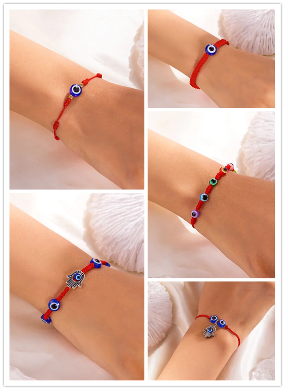Turkey New Blue Evil Eye Bracelet Men Women Adjustable Woven Bracelet Lucky Prayer Jewelry Gift