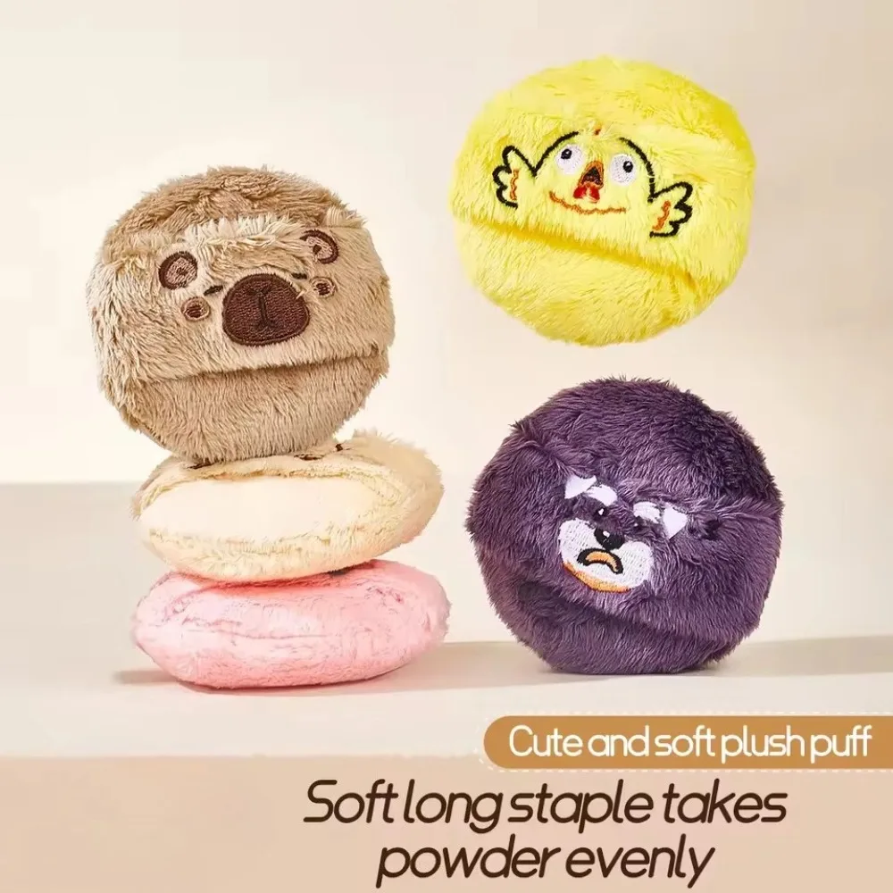 Puszysta, miękka gąbeczka do pudru dla dziewczyn, idealna do pudru sypkiego, wygodna, przyjazna dla skóry, gruba i duża.