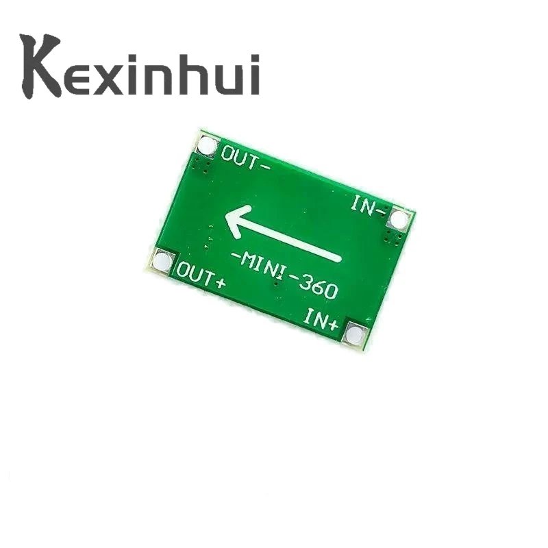 10pcs Mini360 RC Airplane Module Mini 360 DC Buck Converter 2A Step Down Module 4.75V-23V to 1V-17V 17x11x3.8mm LM2596