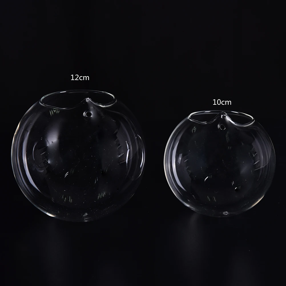 Glass Vase Hanging Ball Glass Flower Planter Vase Terrarium Container Landscape Bottle