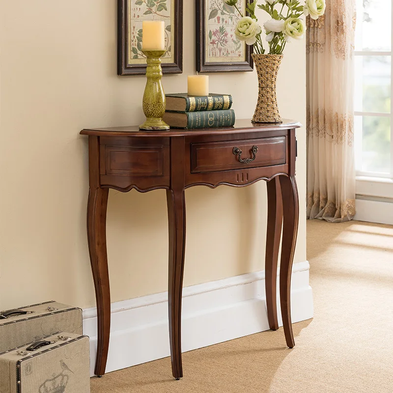 

American Vintage Console Table With Storage Luxury Premium Mid Century Console Table Curved Design Yan Sehpa Salon Furniture