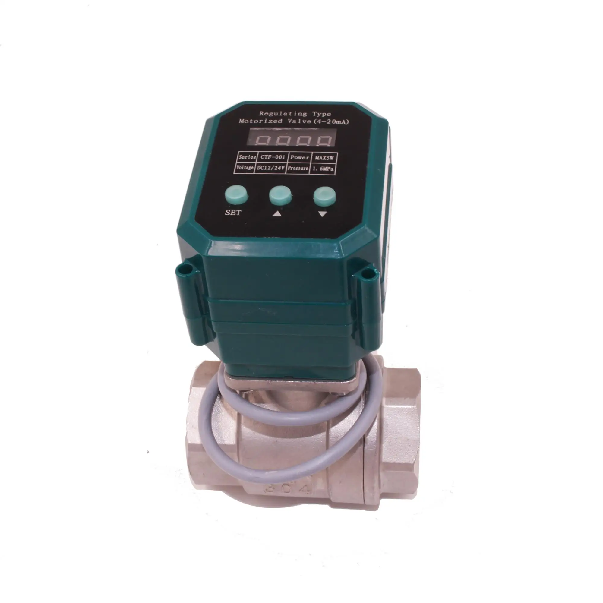 Imagem -03 - Elétrica Proporcional Fluxo Controle Atuador Modulando Água Ball Valve 420ma