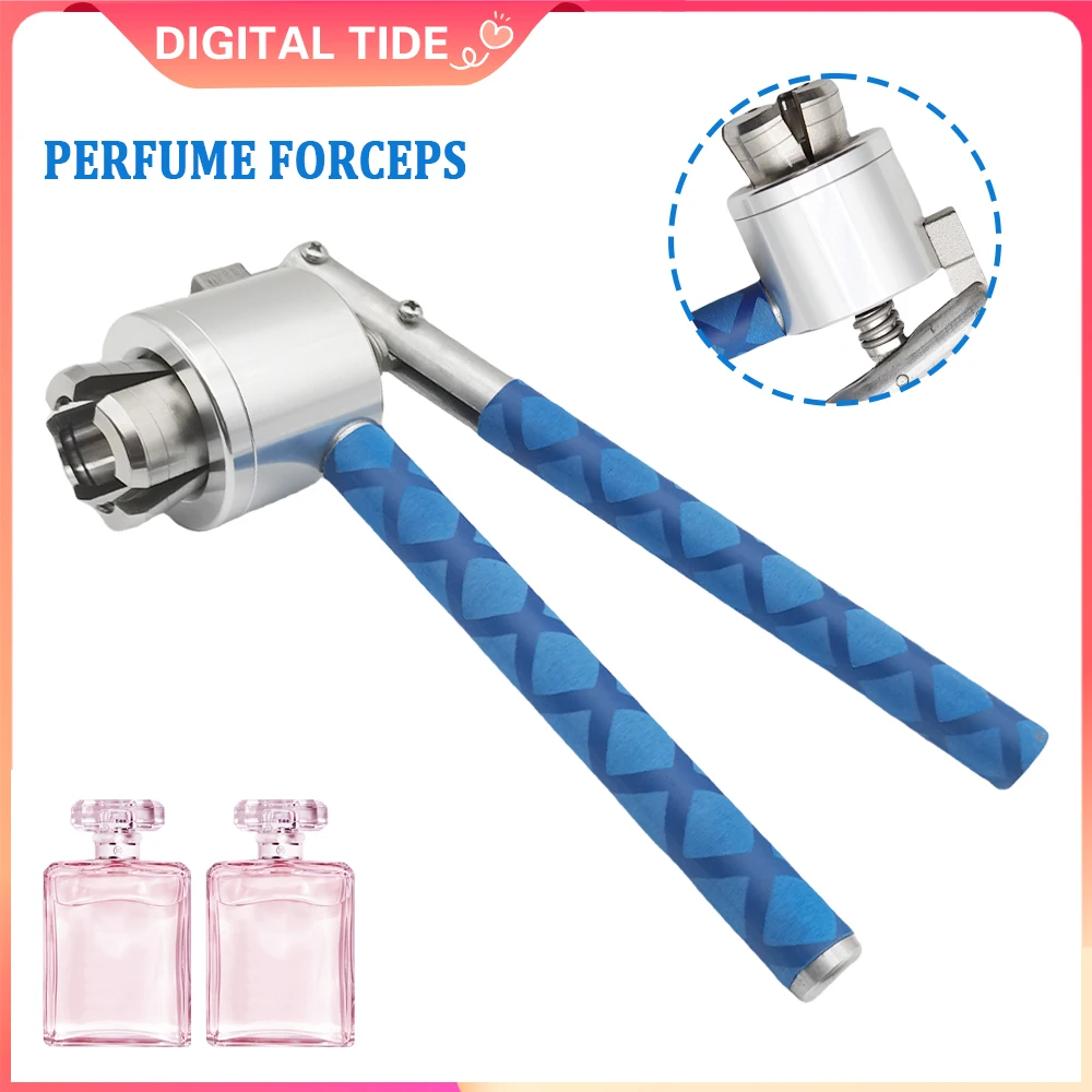Stainless Steel Manual perfume bottle spray Vial Crimper Hand sealing machine, 15mm Crimper seals, capping tool