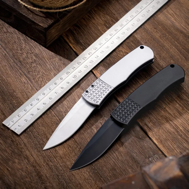 Free Wolf MF01 154-CM Blade Pocket EDC Folding Knife Aluminium Alloy Handle Bearing Outdoor Camping Survival Kitchen Knife