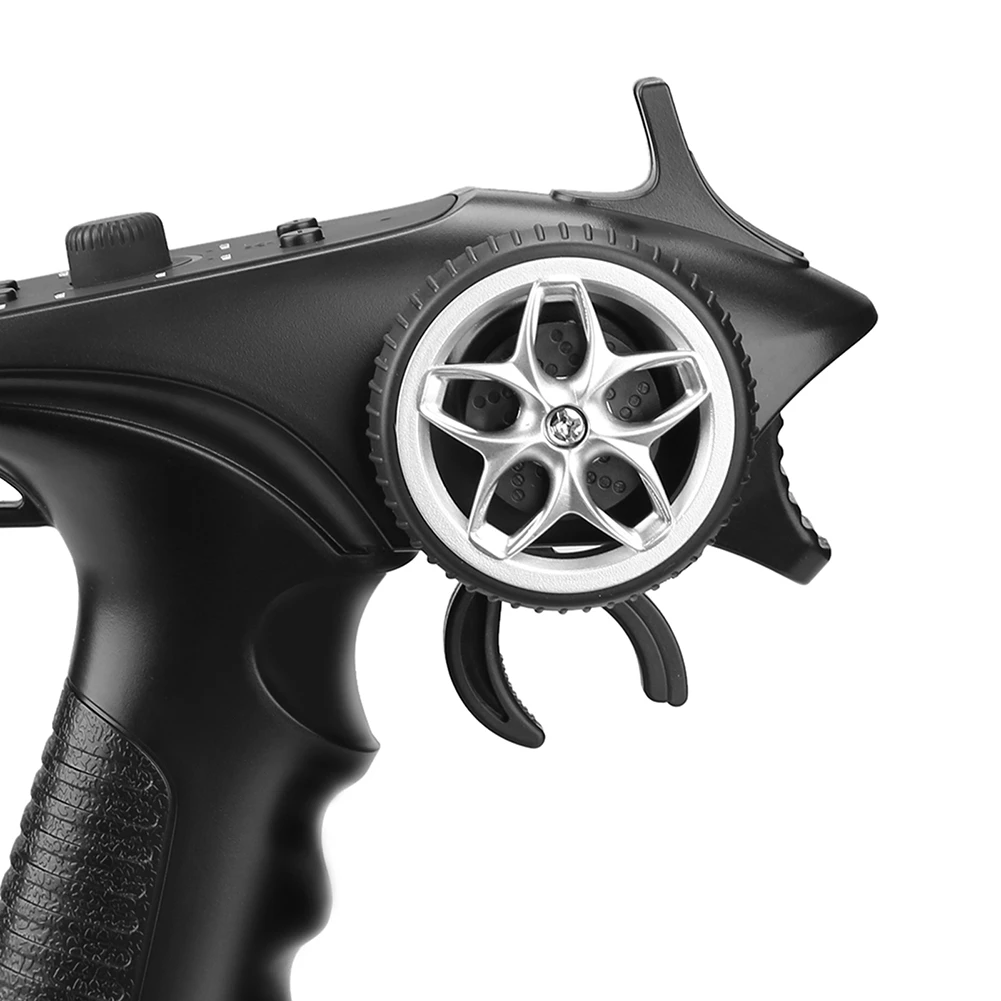 YSUN-GA-4H-TX 4-kanałowy pilot zdalnego sterowania 2.4Ghz, cyfrowy nadajnik radiowy z przewodem do samochodów RC, łodzi, czołgów i crawlerów w skali 1/8, 1/10, 1/16, 1/32