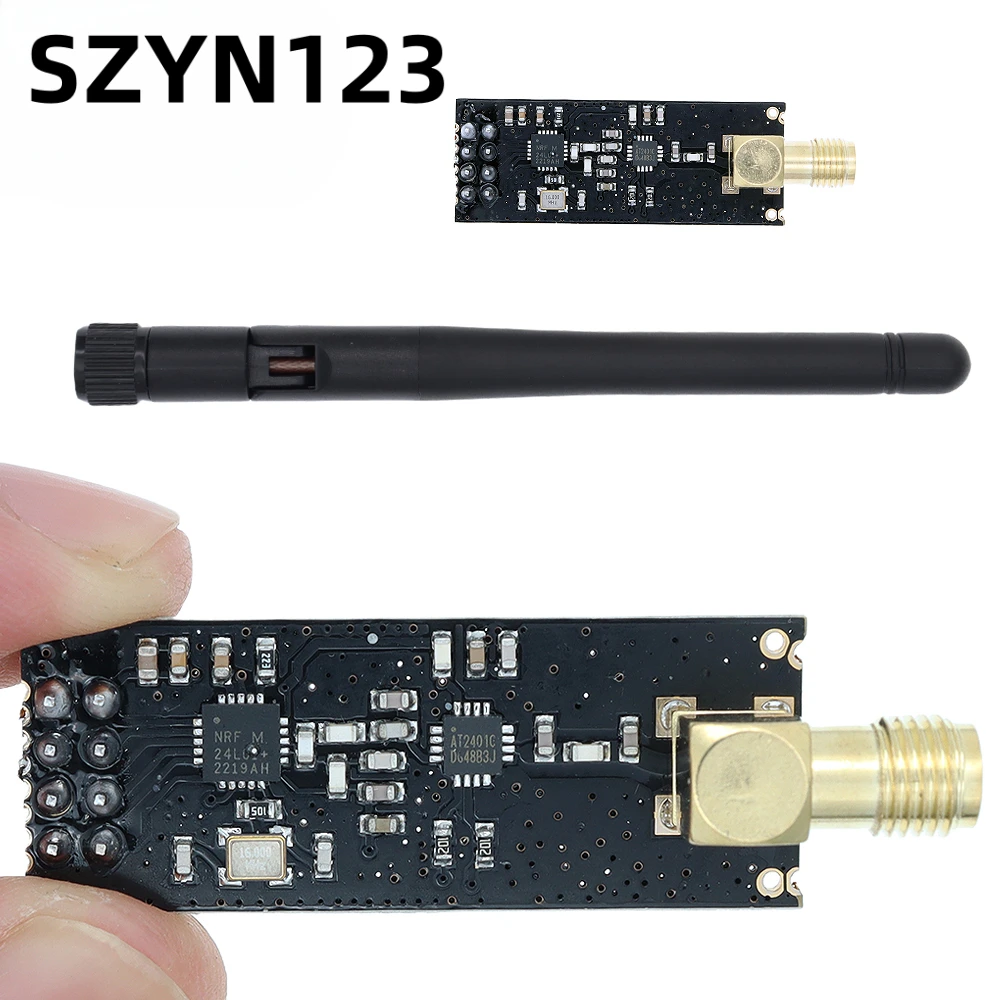 NRF24L01+PA+LNA 2.4G Wireless Module 1100-Meter Long-Distance With Antenna