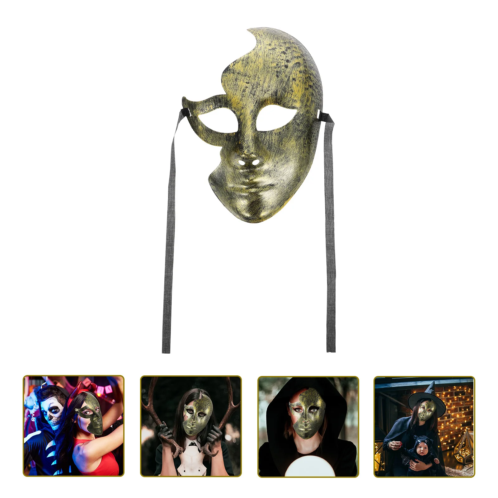 

2pcs Half Hollow Mask For Halloween Party Festival Cosplay Masquerade Reusable Decor Prop Play Masquerade Mask Pretend