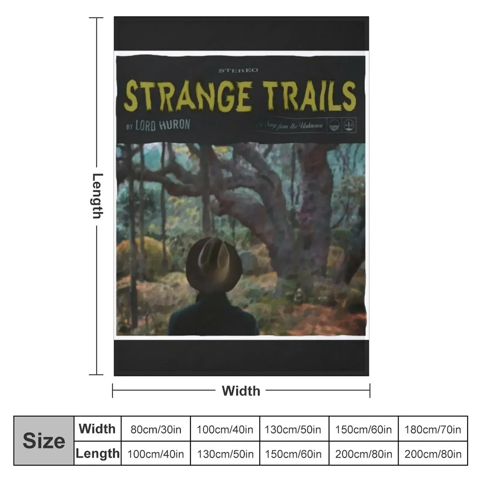 Strange Trails by Lord Huron Throw Blanket Bed manga Heavy Sofa Quilt Blankets