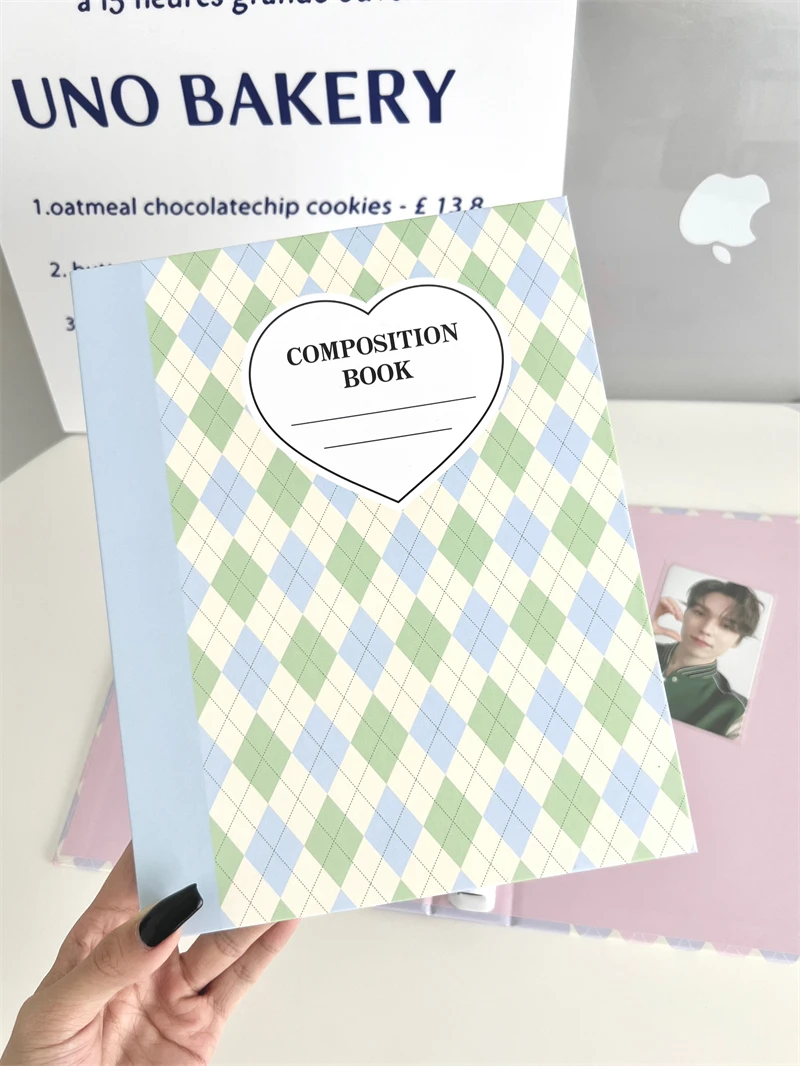 SKYSONIC A5 Creme Diamant Muster Fotoalbum Sammeln Buch Kpop Binder Cover Postkarten Ring Organizer DIY Nachfüllungen Lieferanten – Detail 37