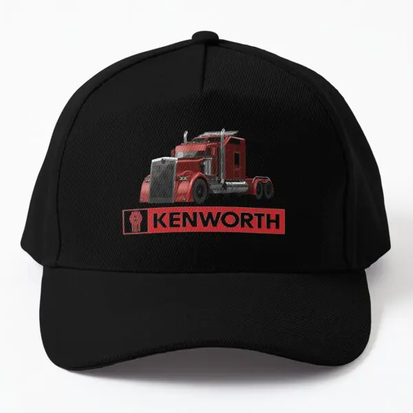 Kenworth  Baseball Cap Hat Hip Hop Snapback Black Outdoor Casquette Women Casual Mens Czapka Printed Boys Sport Sun Summer