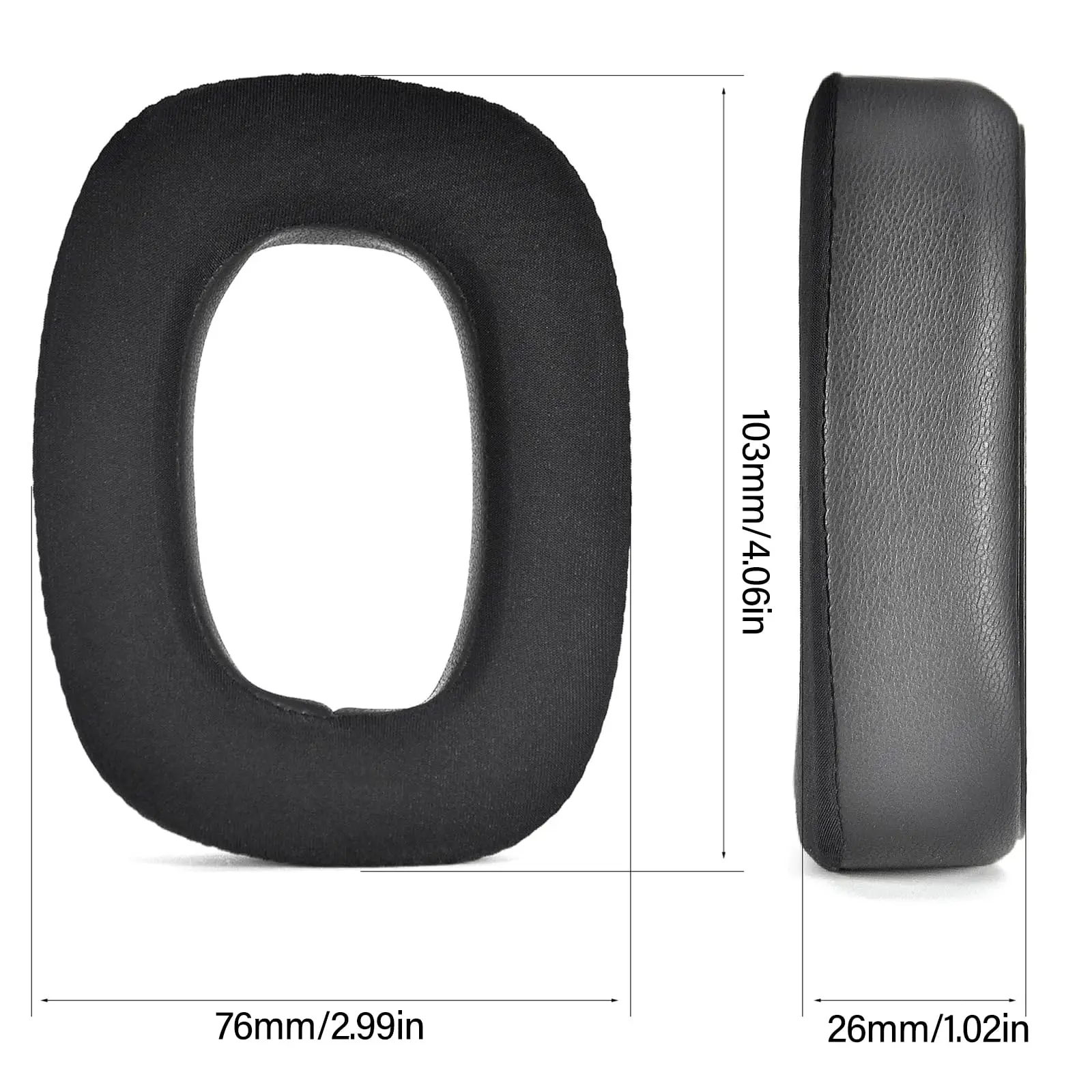 Cooling Gel Ear Pads for Logitech Astro A30 Headphones Ear Cushions with High Density Memory Foam