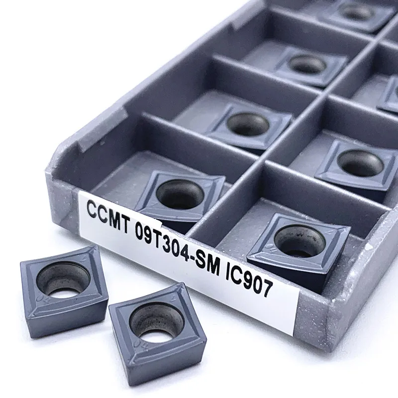CCMT09T304 CCMT09T308 CCMT060204 IC907 IC908 utensile per tornitura interna inserto in metallo duro utensile per tornio di alta qualità utensile per tornitura in acciaio CNC