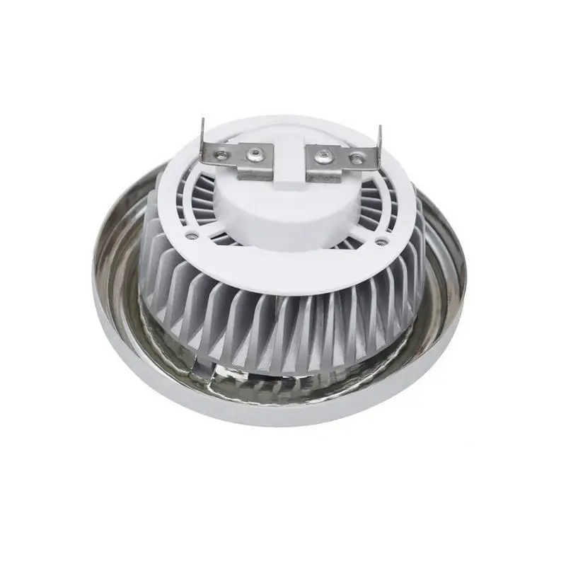 LED Bulb COB AR111 ES111 QR111 15W With Fins Aluminum Housing Have Best Heat Dissipation In The Market