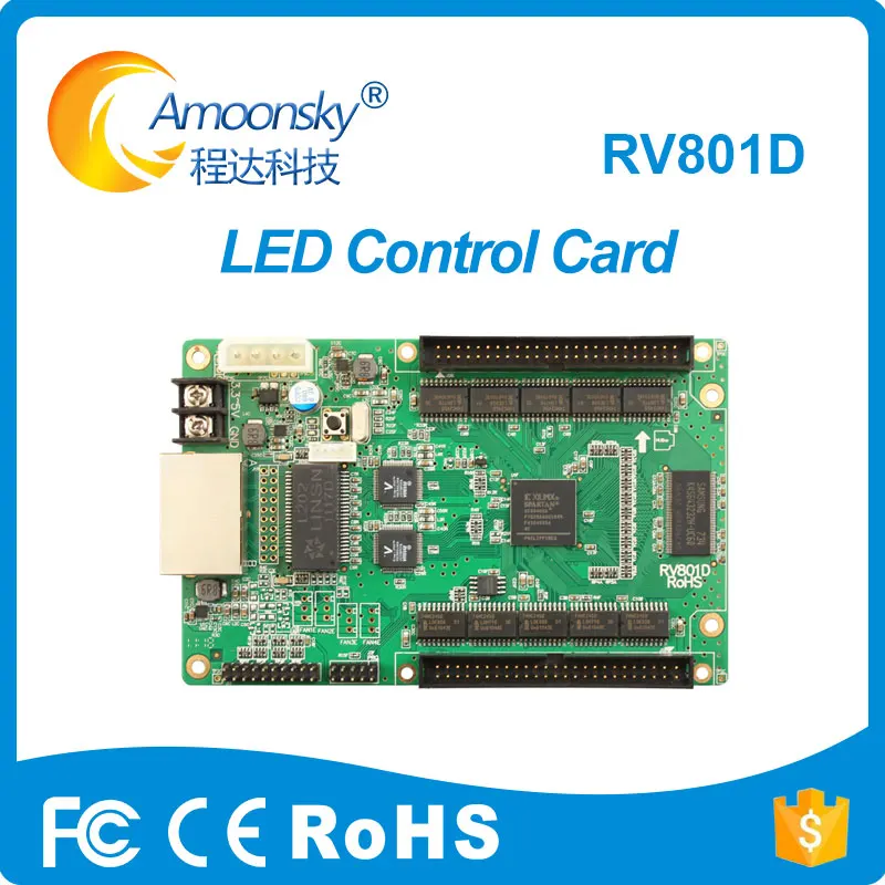 Linsn RV801D Linsn Led Control Card LED Synchronous Receiver Card for LED Video Wall Screen Processor and LED Video Wall