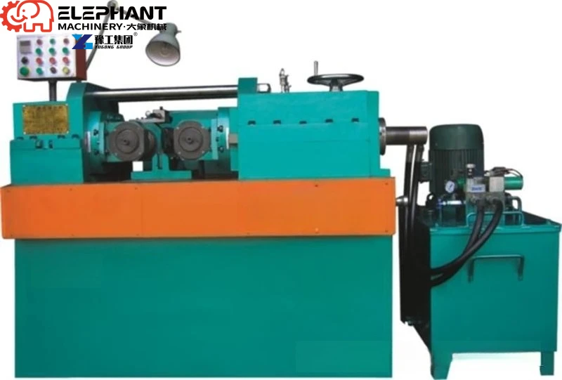 Hot-selling Threaded Rolling Machine with Motor-driven R        oller