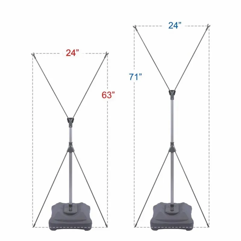 広告ディスプレイポスタースタンド、頑丈なxバナースタンド、a3、a4ミニ