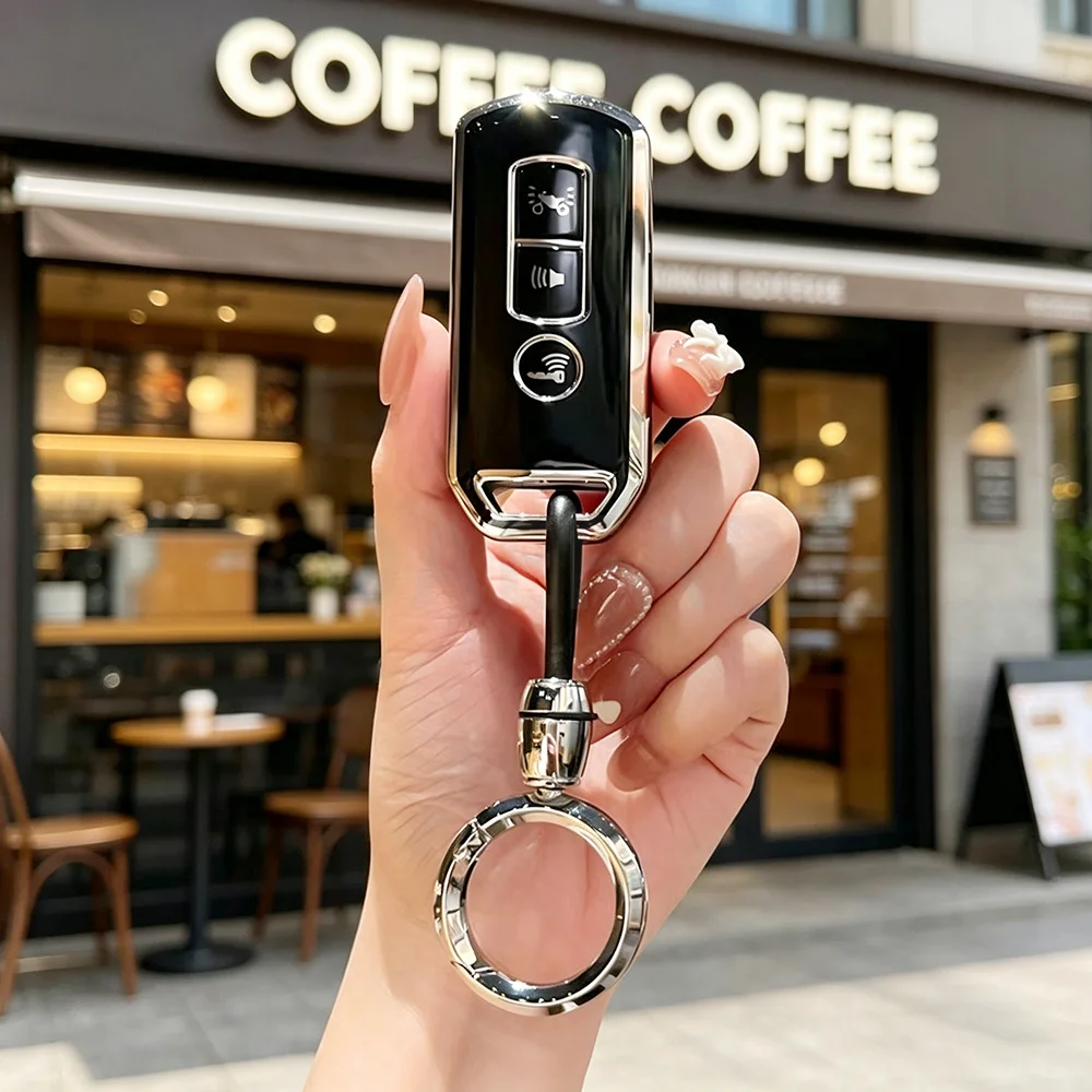 Motorcycles Key Case Cover for Honda Pcx 125 Forza 125 300 350 750 ADV Xadv Super Cup SH150i SH300 Sh125 XAV Xlov SH Keychain