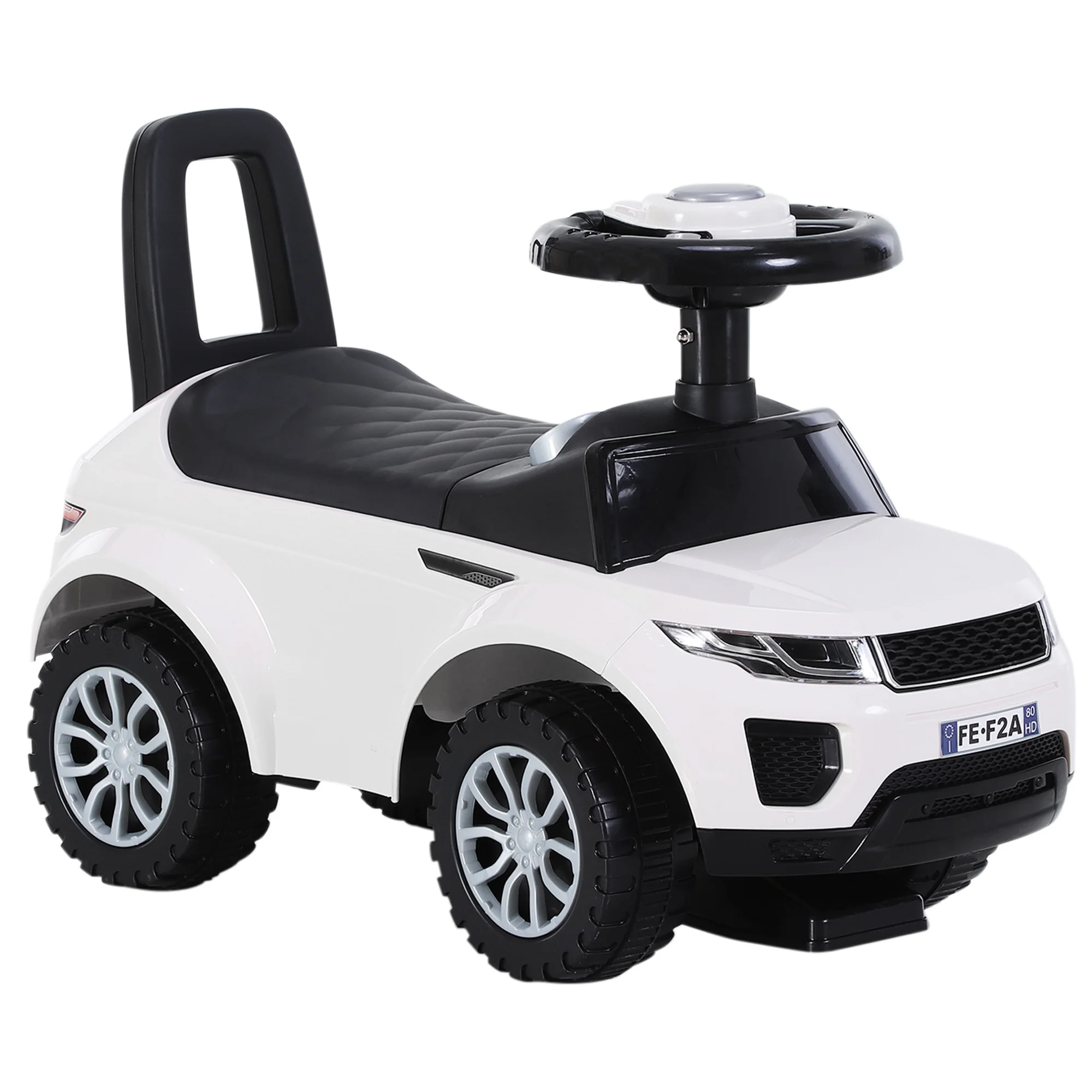 Homcom Quad Runner Kind Auto Zonder Pedalen Voor Baby Wandelen Speelgoed
