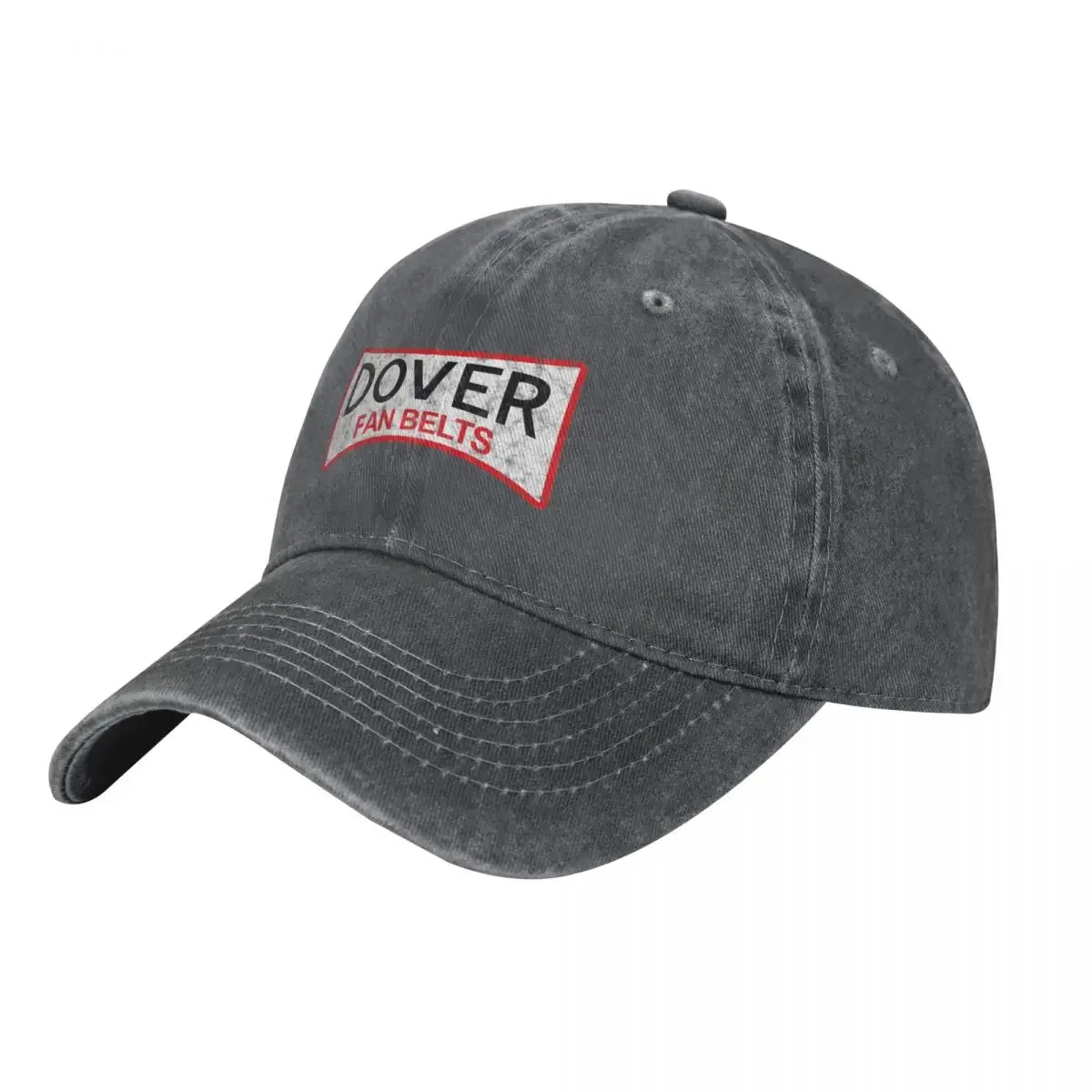 Dover Fan Belts (Original Design - White - Worn) Baseball Cap Sun Cap Military Tactical Cap Caps Male Women's