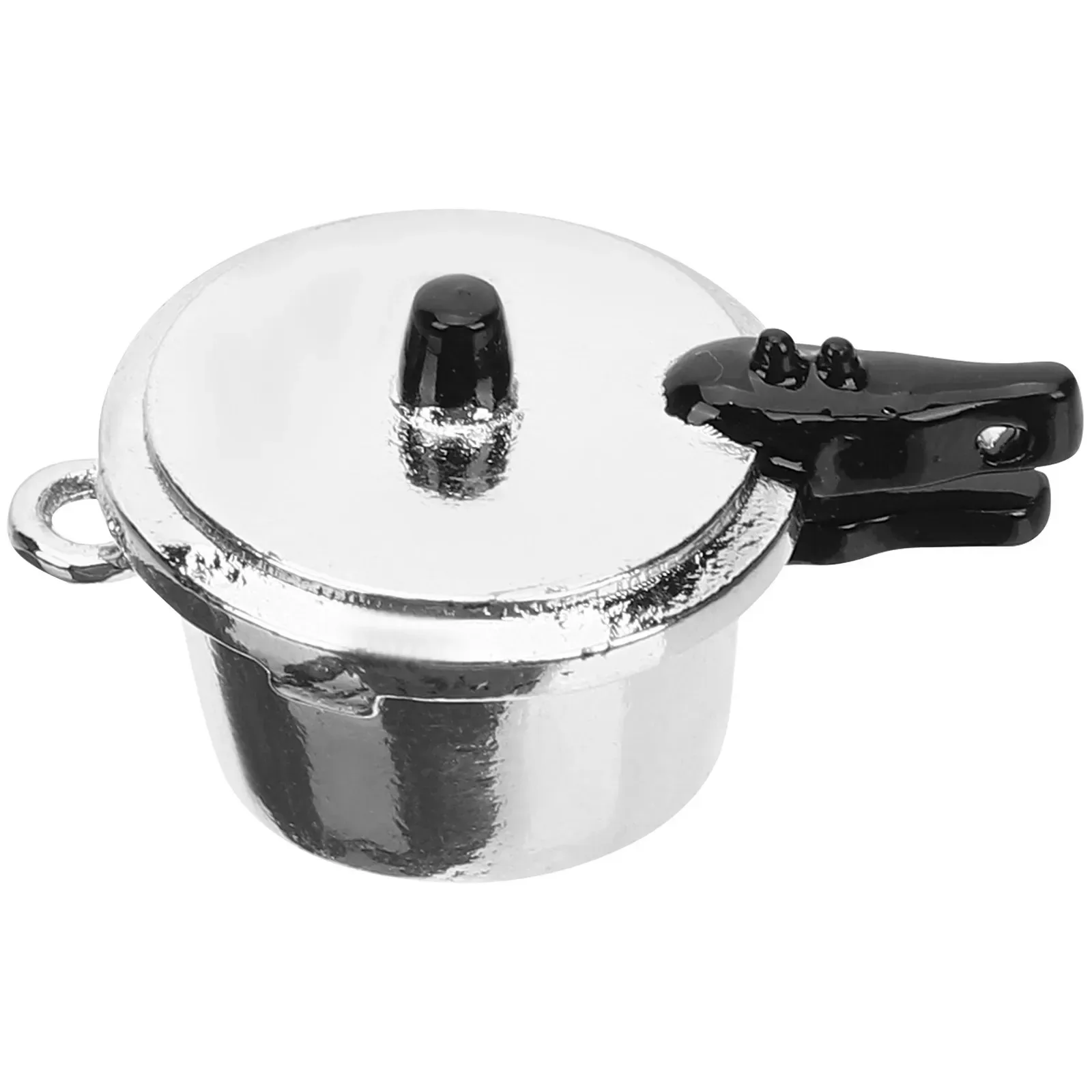 Mini Simulation Pressure Cooker Miniature Kitchen Ornament