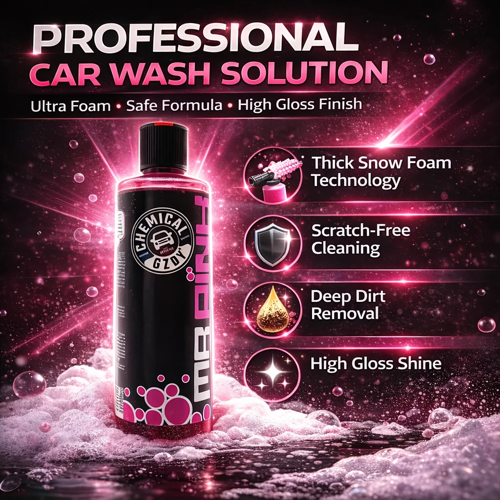 Sabun Cuci Mobil Berbusa Merah - Car Wash Shampoo Ph Neutral High Foaming ulasan dan harga