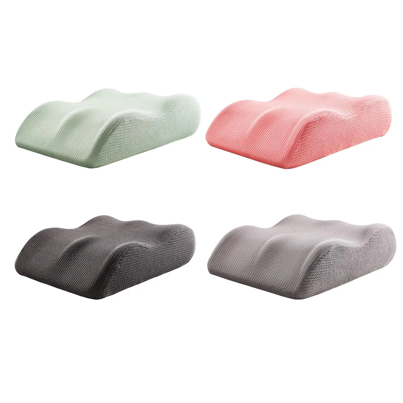 Leg Knee Pillow Ergonomic Soft Sleeping Pad Leg Elevating Pillow Memory Foam Pillow for Home Traveling Relaxing Camping Office