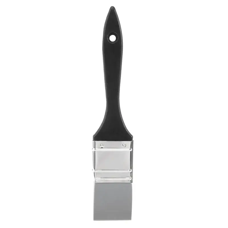 B67C Silicone Color Shaper Brush Wide Firm Flat Silicone Paint Brush Flexible Acrylic And Water Based Painting Tool